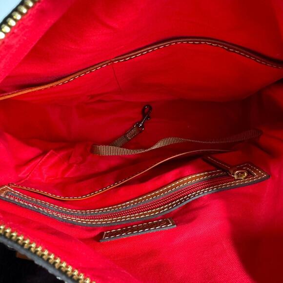 Dooney & Bourke Brown Pebble Grain Leather Stanwich Satchel New Handbag R2275BM - Picture 10 of 12